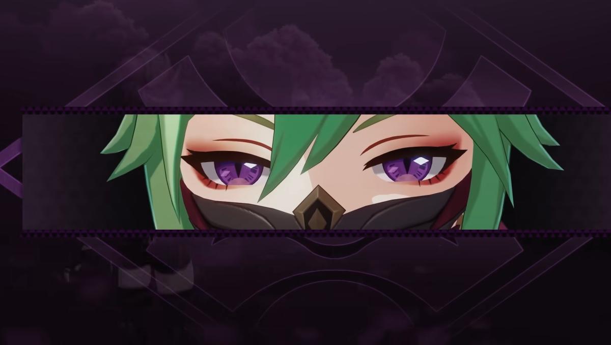 Genshin Impact Kuki Shinobu.